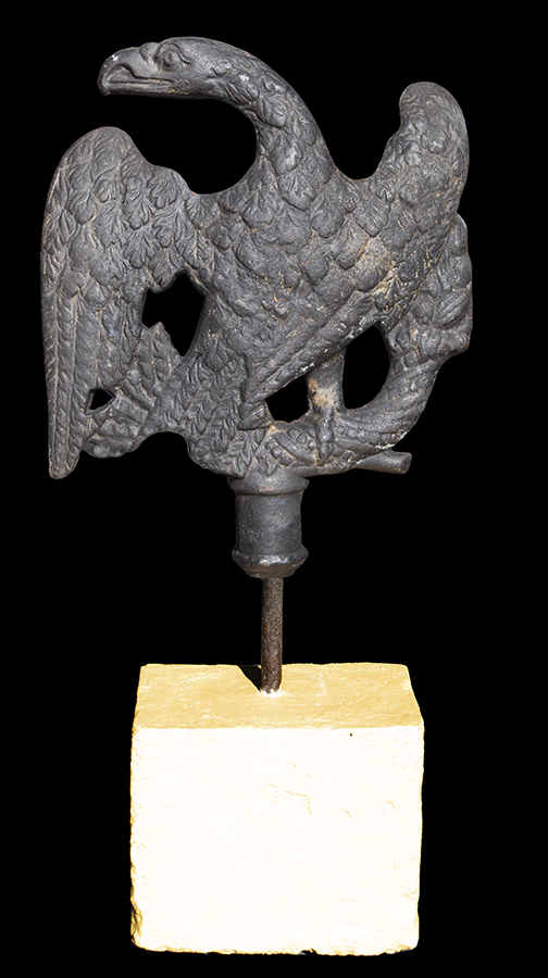 Spread Wing Eagle, Columbian Press Counterweight, Philadelphia, Swell-bodied, each side molded